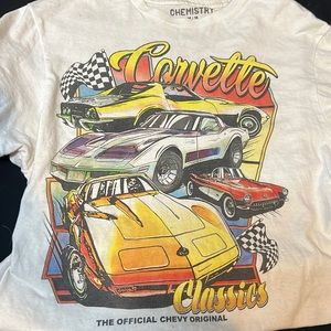 Vintage, the official chevy original corvette t-shirt